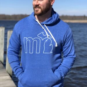 Product Image for  mi Tri-Blend Soft Outline Hoodie