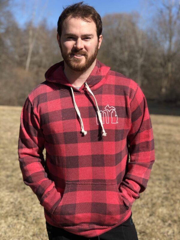 Product Image for  mi Vintage Buffalo Plaid Hoodies