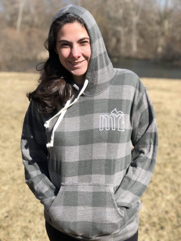Product Image for  mi Vintage Buffalo Plaid Hoodies