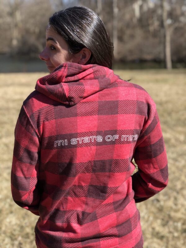Product Image for  mi Vintage Buffalo Plaid Hoodies