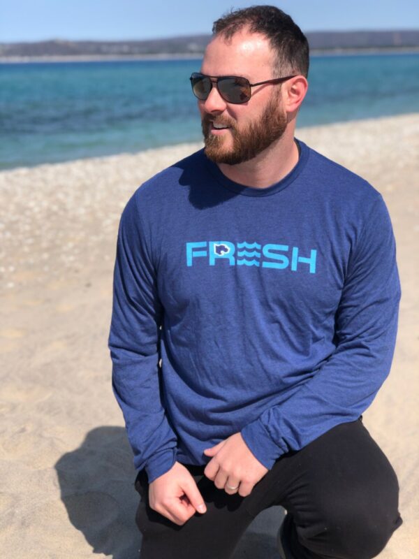 Product Image for  FRESH Tri-blend Long Sleeve T