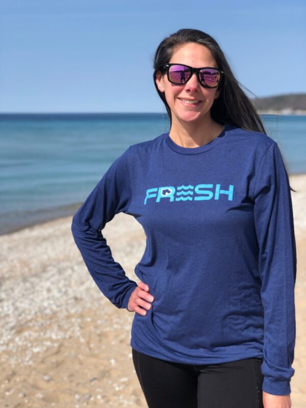 Product Image for  FRESH Tri-blend Long Sleeve T