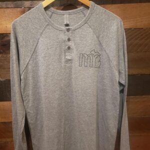 Product Image for  mi Men’s Long Sleeve Tri-blend Henley