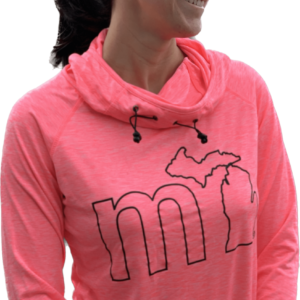 Product Image for  mi Women’s Active Comfort Cowl Neck Hoodie