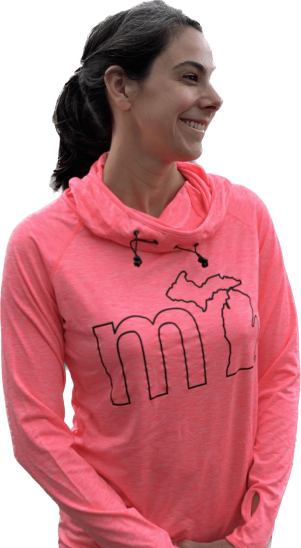 Product Image for  mi Women’s Active Comfort Cowl Neck Hoodie