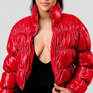 Product Image for  Candy Red Puffer Coat