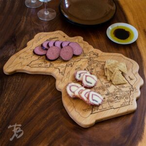 Product Image for  Destination Michigan Cutting Board