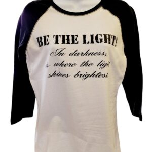 Product Image for  Be The Light Baseball Tee