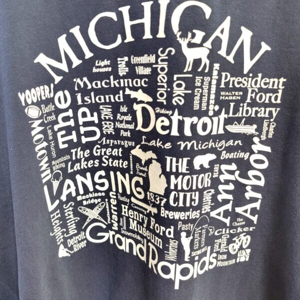 Product Image for  MI Destination Long Sleeve Tee – Navy