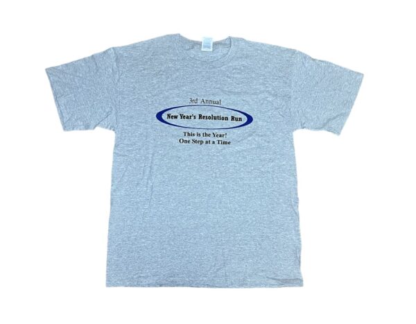 Product Image for  Third Annual New Year’s Resolution Run Short Sleeve Shirt