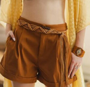 Product Image for  Crocheted Belt – Camel