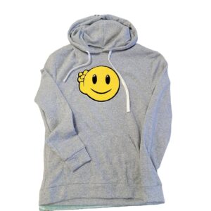 Product Image for  Peace Smiley Face Chenille Patch Hoodie