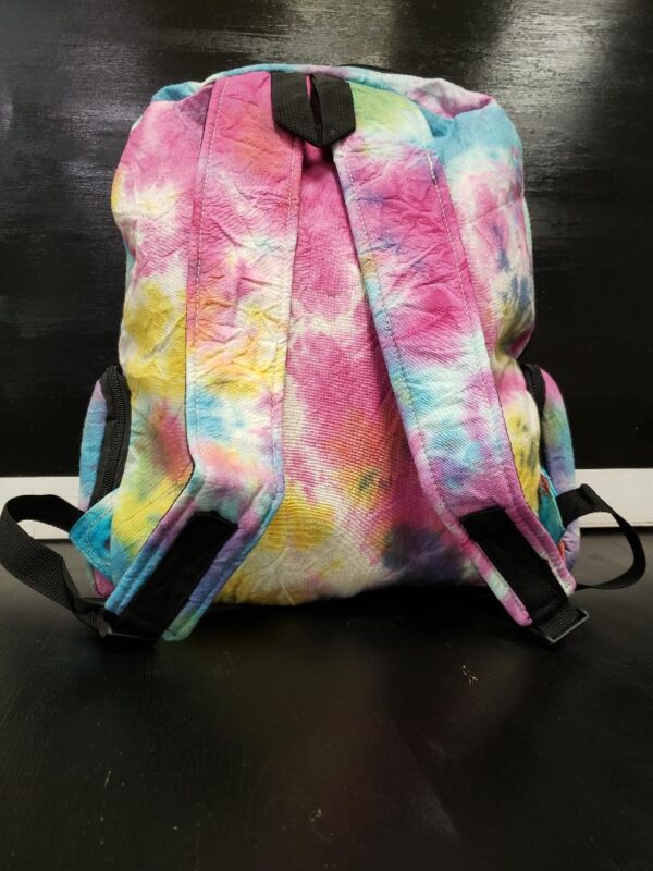 Product Image for  Tie-dye Floral Stitched Backpack
