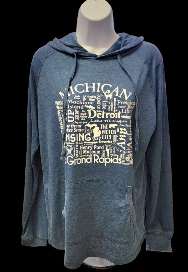 Product Image for  MI Destination Lightweight Hoodie – Indigo