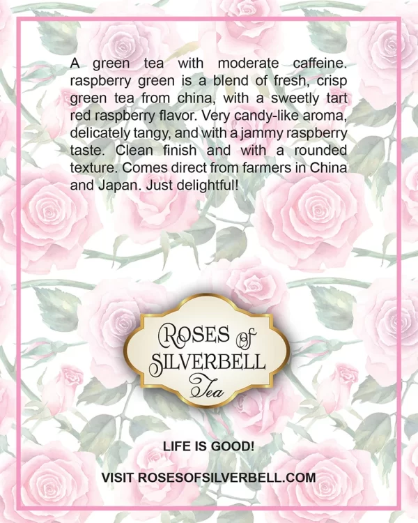 Product Image for  Roses of Silverbell Tea – Raspberry Green