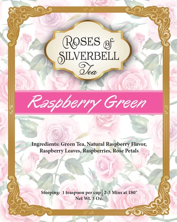 Product Image for  Roses of Silverbell Tea – Raspberry Green
