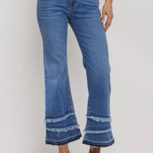 Product Image for  High Rise Ankle Flare Jeans
