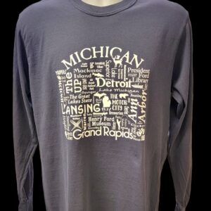 Product Image for  MI Destination Long Sleeve Tee – Navy