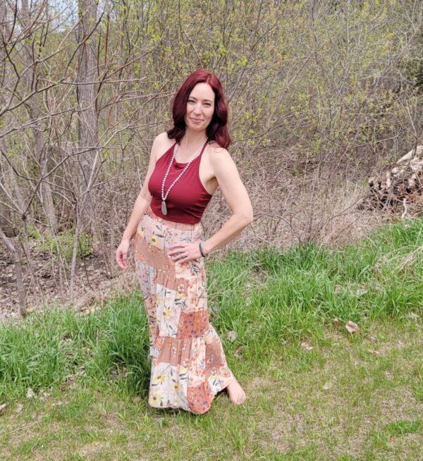Product Image for  Flower Patchwork Skirt