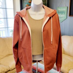 Product Image for  Dusty Rose – ENS lightweight Zip up Hoodie