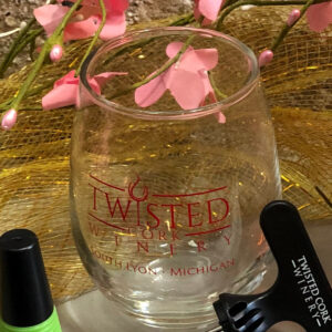Product Image for  9 oz stemless TCW – red logo