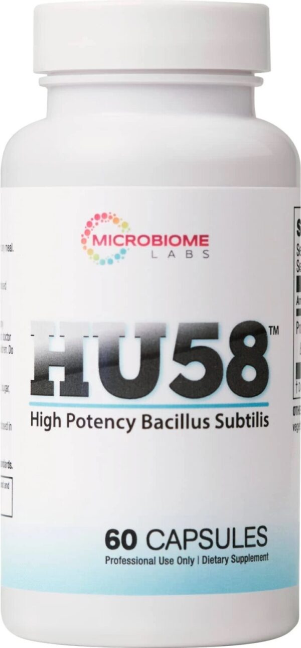 Product Image for  Microbiome Labs HU58 High Potency Bacillus Subtilis