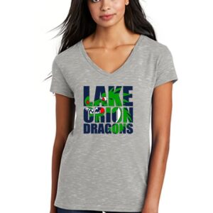 Product Image for  Women’s Medal V-Neck Tee – Lake Orion Spirit