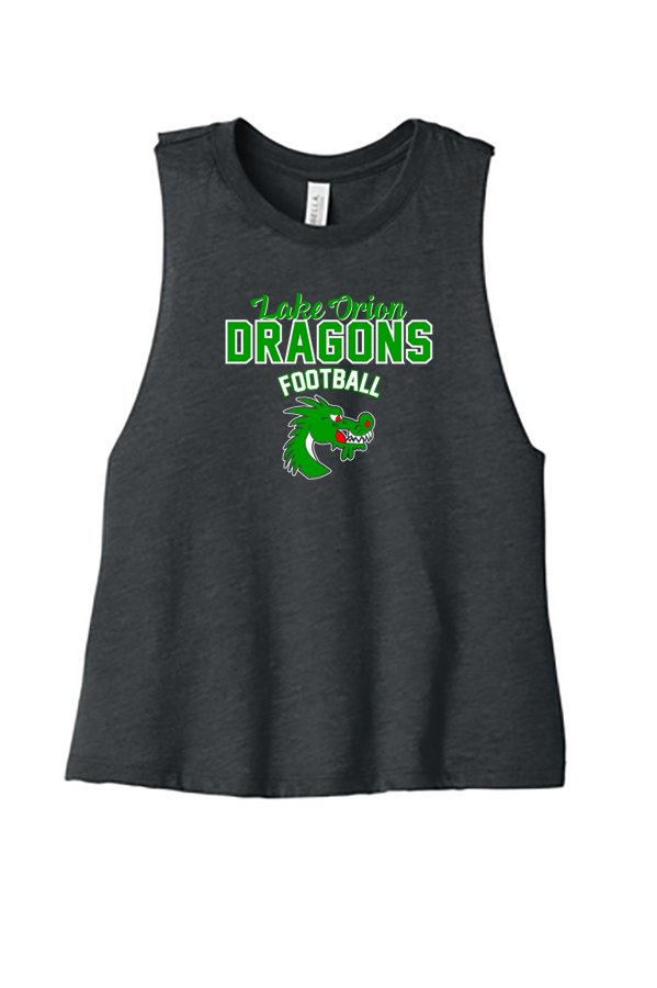 Product Image for  Women’s Racerback Cropped Tank – LO Football