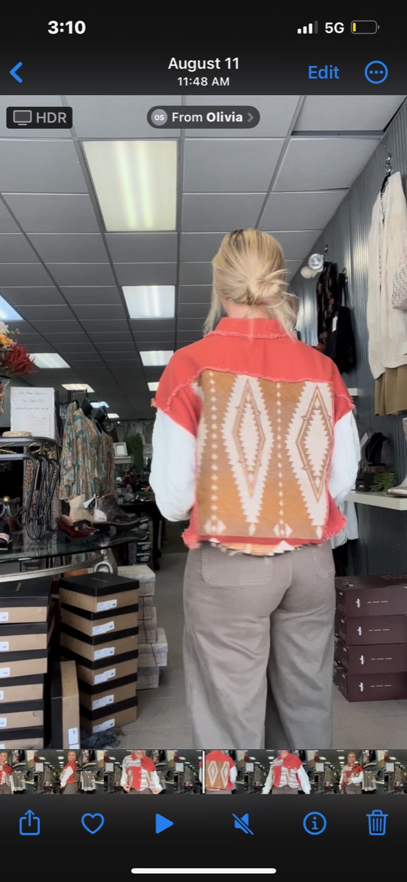 Product Image for  Miss Me Aztec Jacket