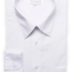 Product Image for  Men’s Marquis Solid White Dress Shirt (Cotton Blend/Classic Fit)