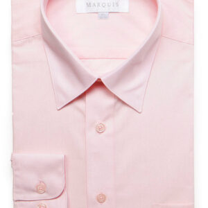 Product Image for  Men’s Marquis Solid Light Pink Dress Shirt (Cotton Blend/Classic Fit)