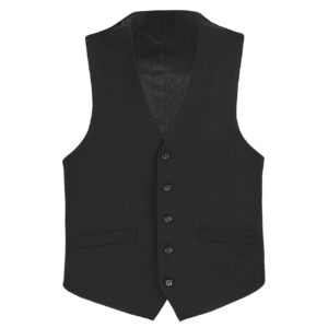 Product Image for  Men’s Black Dress Waistcoat Suit Vest (Classic fit)