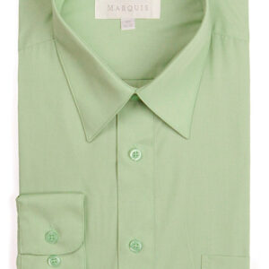 Product Image for  Men’s Marquis Solid Light Green Dress Shirt (Cotton Blend/Classic Fit)