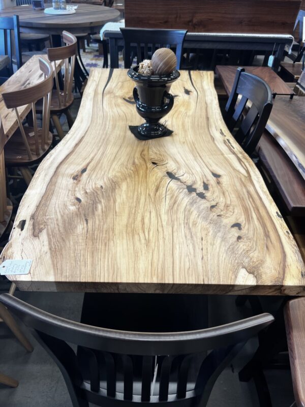 Product Image for  Authentic Amish Hand Crafted Hickory Dining Table