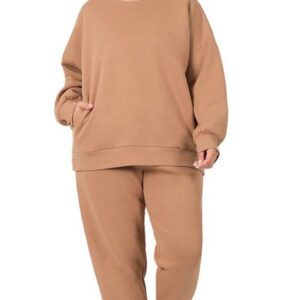 Product Image for  PLUS SWEATSHIRT & SWEATPANTS SET