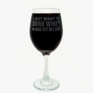 Product Image for  Laser Engraved Wine Glass