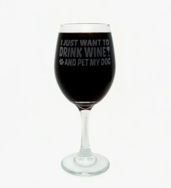 Product Image for  Laser Engraved Wine Glass