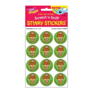 Product Image for  Retro Scratch ‘n Sniff Stickers: Chocolate