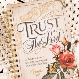 Product Image for  TRUST IN THE LORD FLORAL WIREBOUND JOURNAL