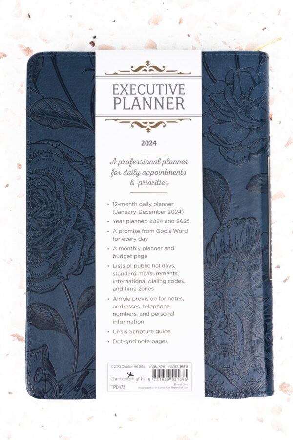Product Image for  2024 Zippered Executive Planner