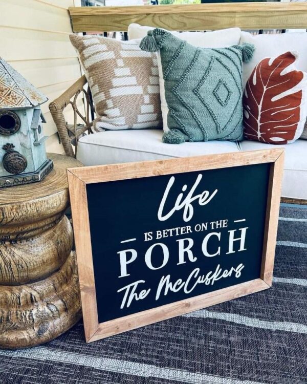 Product Image for  Customizable Framed Wood Sign