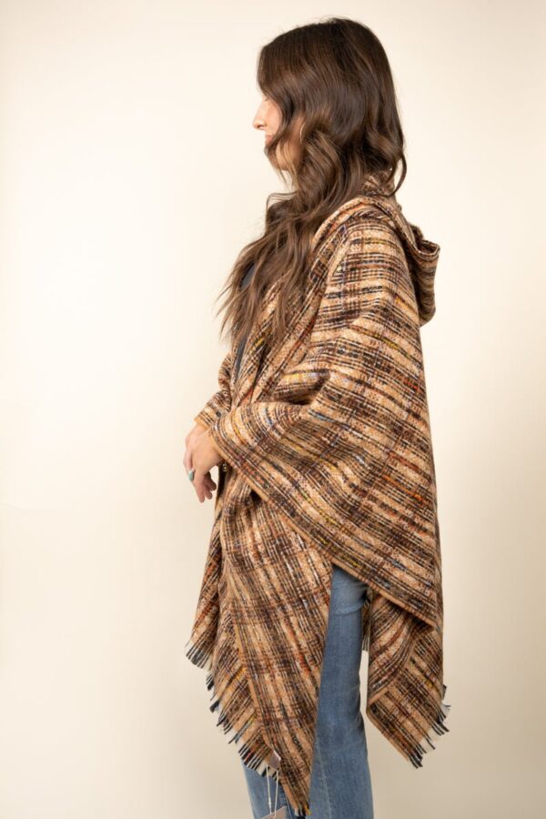 Product Image for  NEW HAMPSHIRE HARVEST HOODED POCKET RUANA
