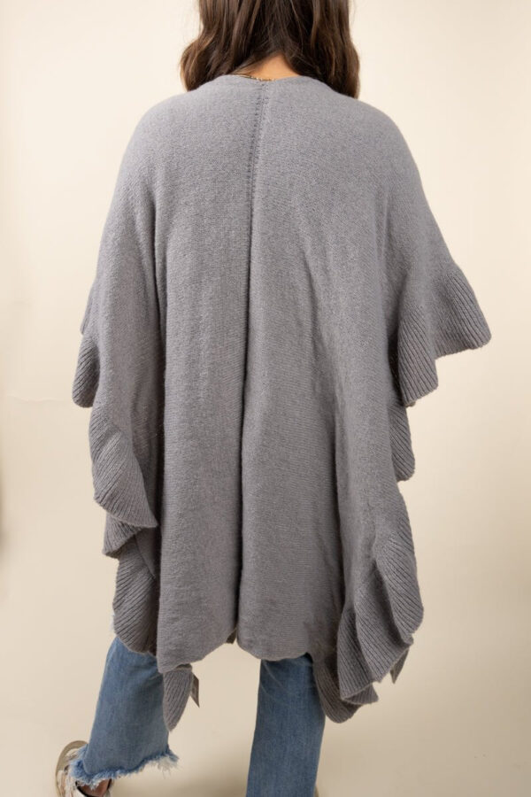 Product Image for  VERMONT CAFE RUFFLE RUANA