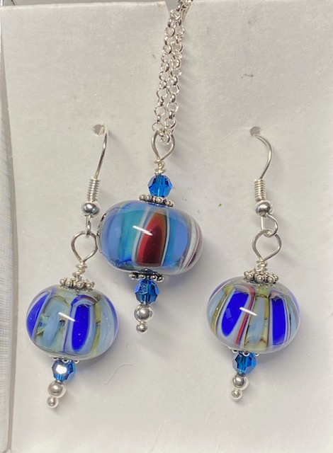 Product Image for  Blueberry Pendant/Earrings, Cyndi Ernst, CE9307