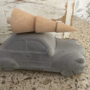 Product Image for  Cement Car w/wood tree