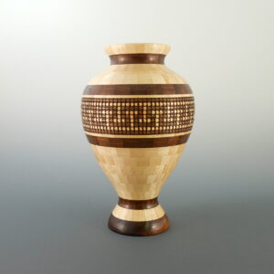 Product Image for  Greek Key Wooden Vase, Jeff Miller, MT2006.101