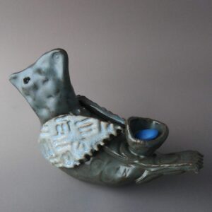 Product Image for  Grey Small Bird Ceramics Mary Neff MN1B