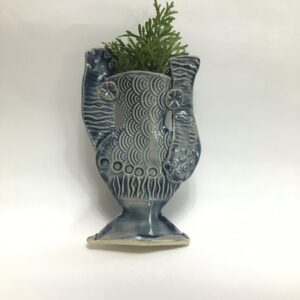 Product Image for  Ceramic Wall Vase by Anita Lamour, AML WV Bl