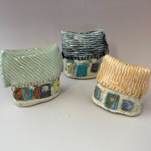 Product Image for  Ceramic House Salt or Pepper Shaker with Green Roof by Anita Lamour, AMLSPG