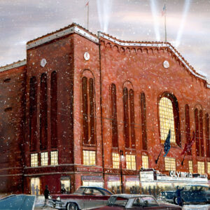Product Image for  Olympia Aglow, litho from oil, Jim Williams, JW11